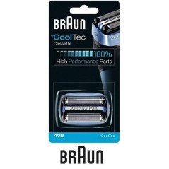 BRAUN CoolTech 40B Extra Blade & Trimmer - Precision Shaving for a Smooth Experience!
